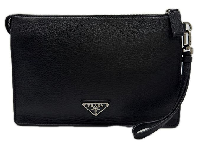 Prada Vitello City Clutch Tasche