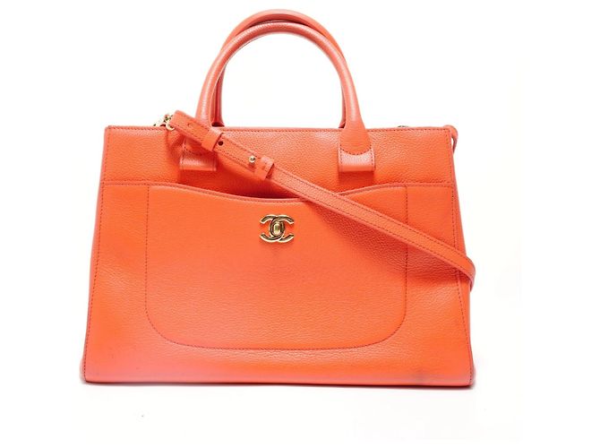 Borsa Chanel Neo Executive 2 in 1 Arancione