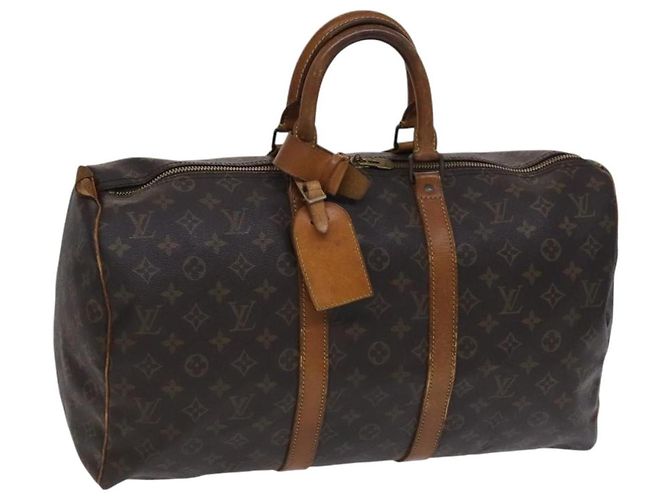 Louis Vuitton Keepall Monogram Canvas 45 Marrom