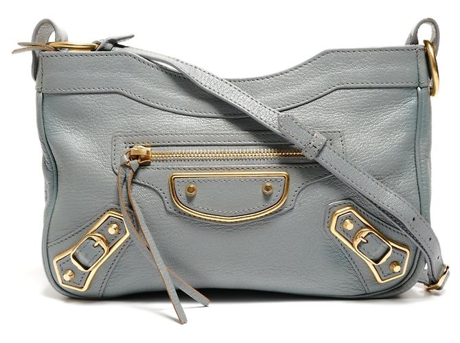Borsa a Spalla Gigante Blu Balenciaga
