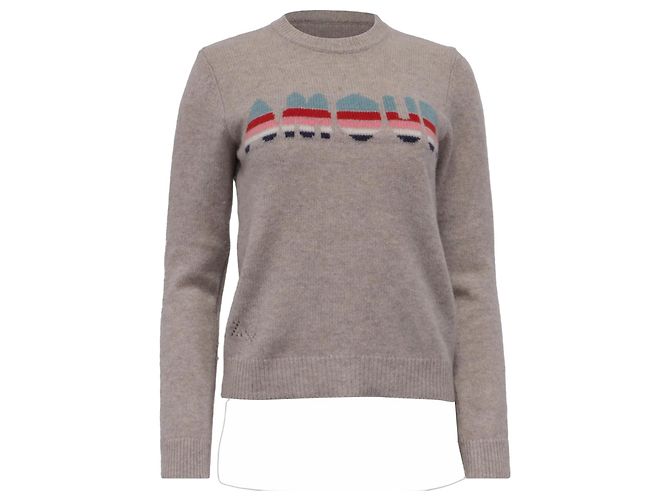 Beige Cashmere Pullover Amour von Zadig & Voltaire