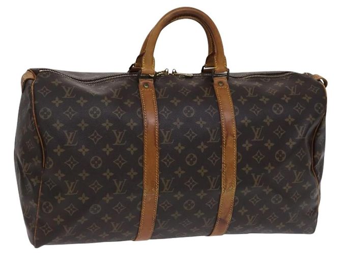 Louis Vuitton Keepall Monogram Canvas 50 Marrom