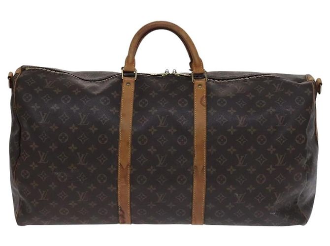 Louis Vuitton Keepall Bandouliere Monogram Canvas 60 Marrom