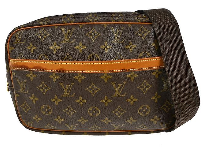 Louis Vuitton Reporter Monogram Canvas PM Marrom