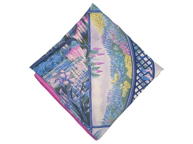 Foulard in seta multicolore Hermès Carre 90
