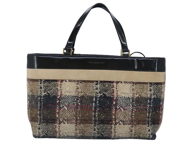 Burberry Nova Check Wool Beige