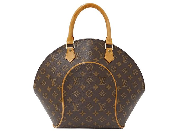 Louis Vuitton Monogram Canvas Ellipse MM Handtasche Braun Monogramm