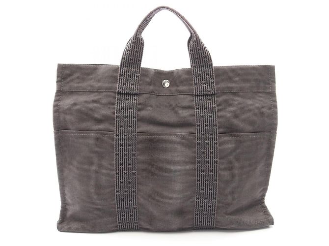 Borsa Tote Herline MM di Hermès Marrone