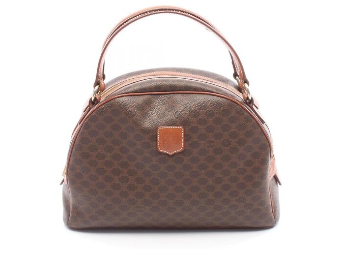 Céline Bolsa Celine Macadam em marrom