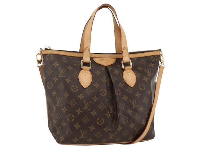 LOUIS VUITTON Borsa Tote Monogram Palermo PM M40145 LV Auth am11105A Monogramma