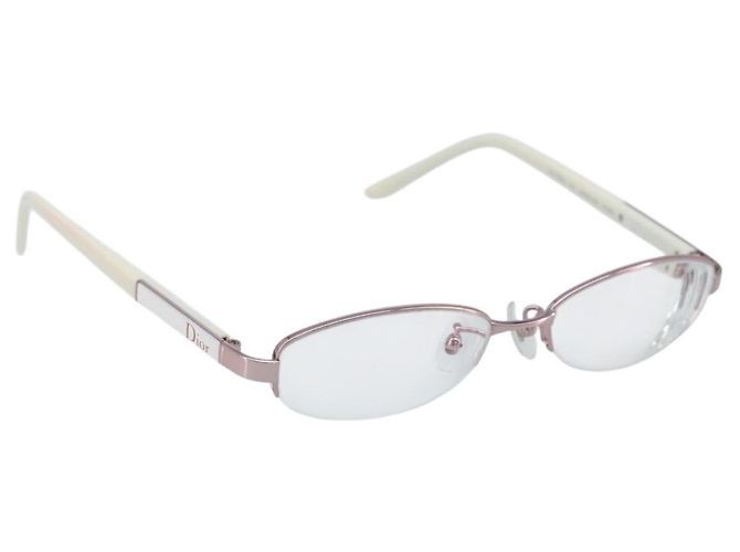 Gafas Christian Dior de plástico rosa Auth BSZ427