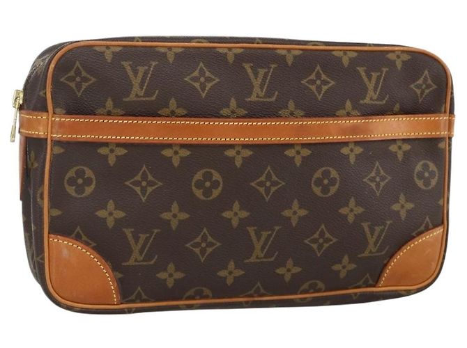 LOUIS VUITTON Bolsa Clutch Compiegne 28 M51845 LV Auth th6647 Monograma