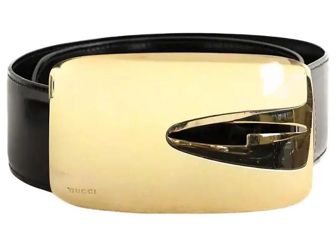 Gucci Schwarzer Gürtel 
