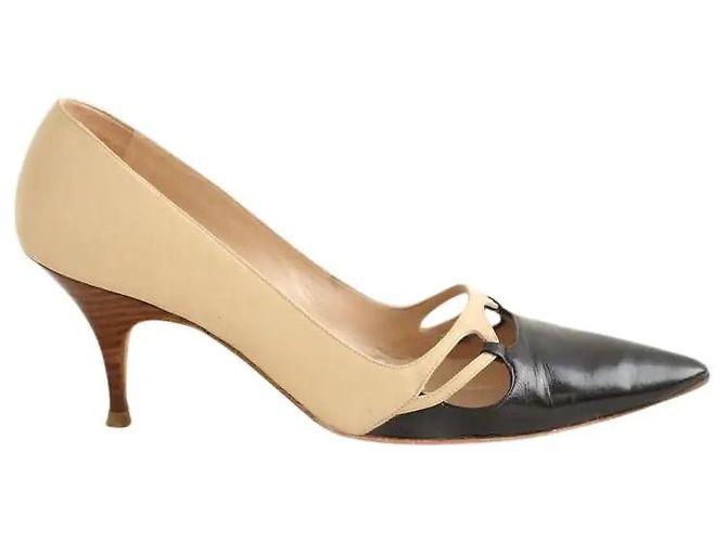Manolo Blahnik Saltos bege