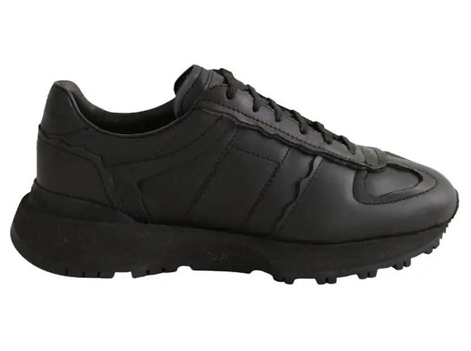 Maison Martin Margiela Schwarze Low-Top-Sneaker