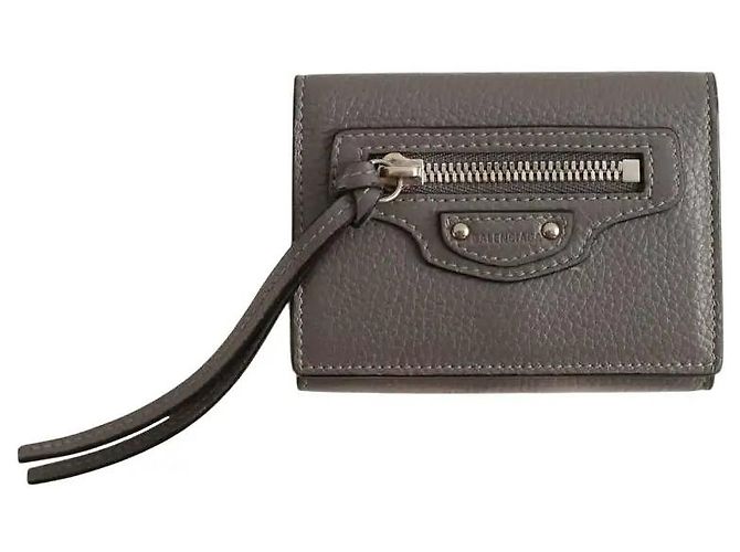 City Balenciaga Grey wallet