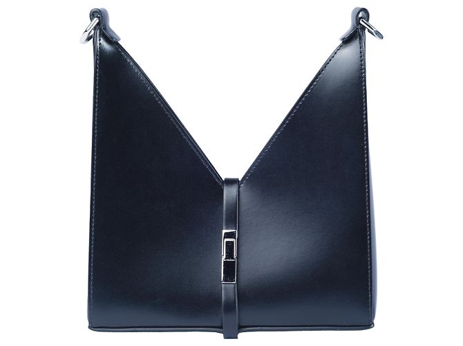 Sac en cuir découpé Givenchy Noir
