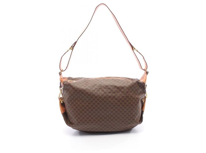 Céline Borsa a Spalla/Cartella Celine Macadam Marrone