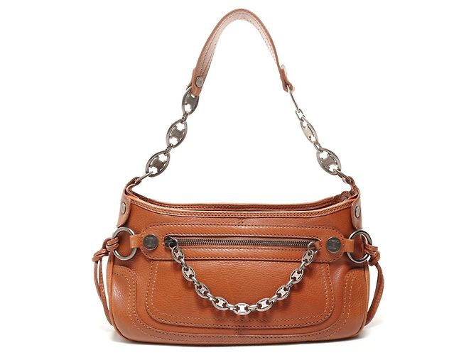 Céline Bolsa de Ombro Celine Triomphe Boogie Marrom