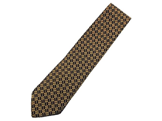Yves Saint Laurent Silk Tie Yellow