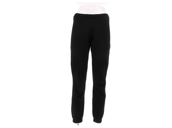 Pantalones de jogging Balenciaga negros de algodón