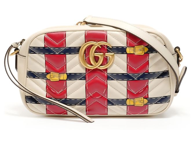 Borsa a Spalla Gucci GG Marmont Multicolore