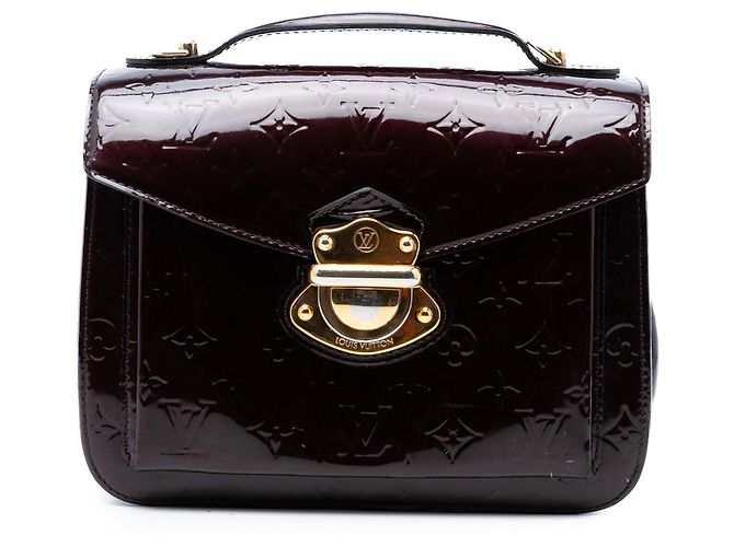 Louis Vuitton Monogram Vernis Mirada Roxo
