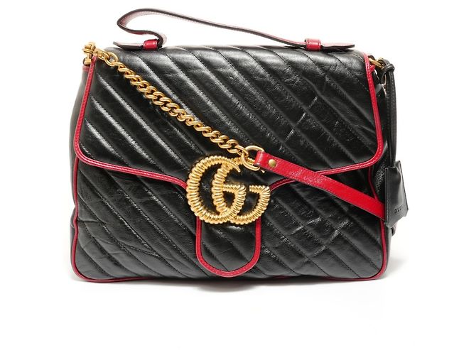 Gucci GG Marmont schwarze Handtasche