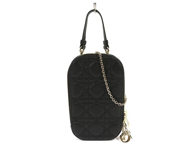 Handytasche Lady Cannage Christian Dior Schwarz