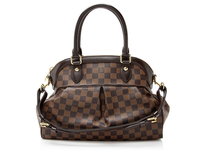 Sac à main Trevi PM Damier Ébène de Louis Vuitton Marron
