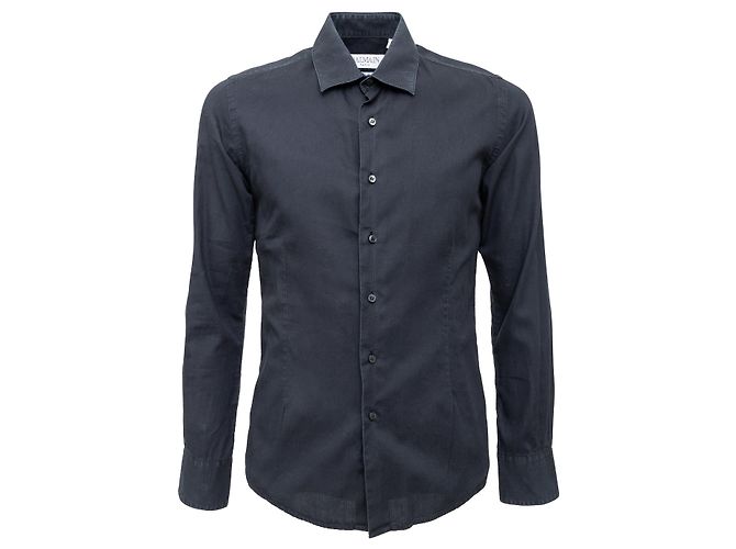 Camicia in cotone Balmain - Anni '10 Nero 