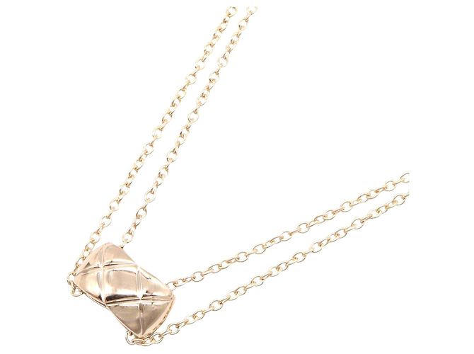 Collana Chanel Coco Crush in oro K18PG D'oro Metallico