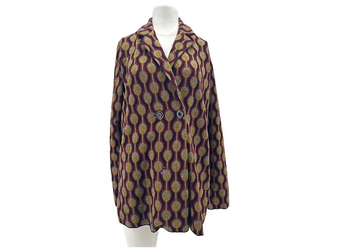 Maliparmi Blazer maille multicolore