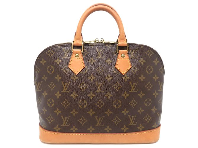 Louis Vuitton Alma PM Women's Handbag Brown