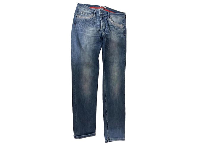Liu.Jo Liu Jo Jeans mit Strass Blau