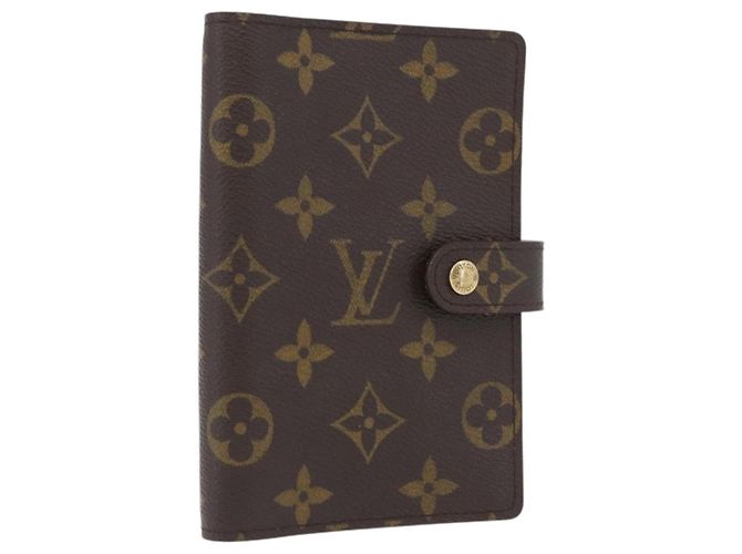 LOUIS VUITTON Cubierta de Agenda Monogram PM R20005 LV Auth SW2332 Monograma