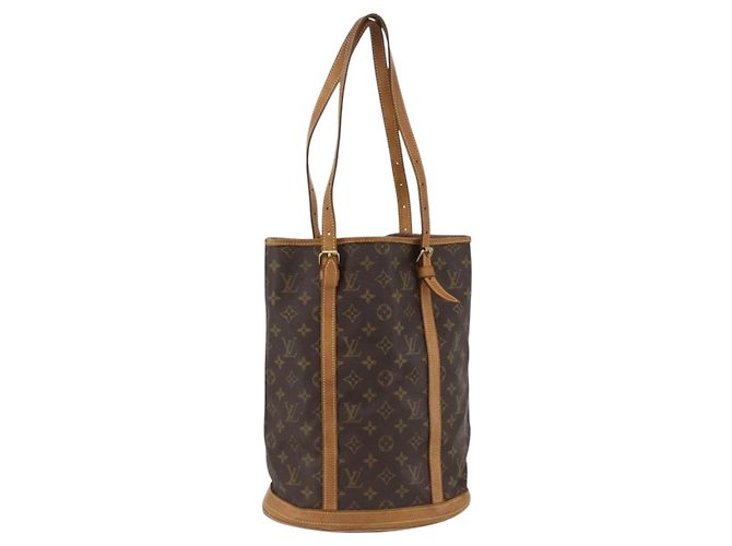 LOUIS VUITTON Bolsa de Hombro Monogram Bucket GM M42236 LV Auth ki6621 Monograma
