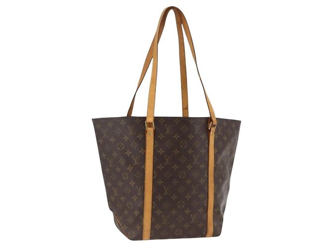 LOUIS VUITTON Monogram Einkaufstasche M51108 LV Auth ARZ632 Monogramm