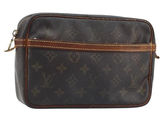 LOUIS VUITTON Clutch Compiegne 23 M51847 LV Auth BA11663 Monogramma