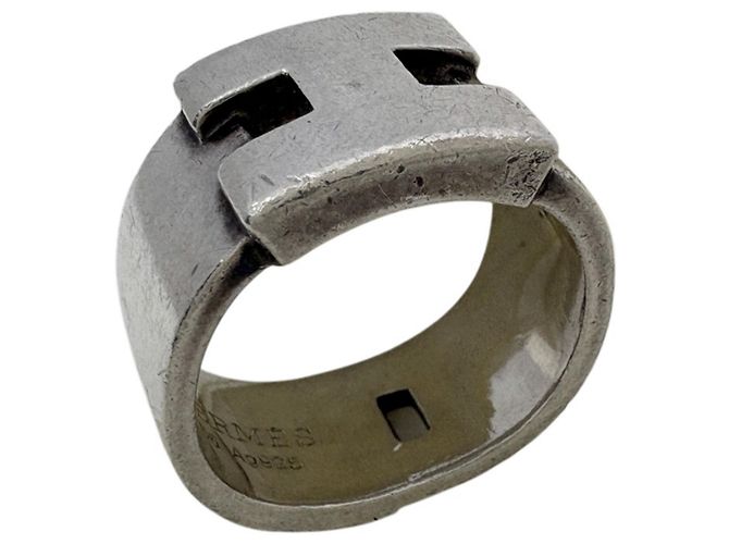 Hermès Hercules Ring Silber Geld