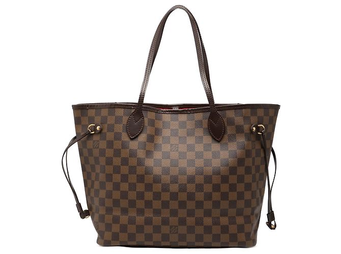 Louis Vuitton Tasche Neverfull MM Damier Ebene Braun