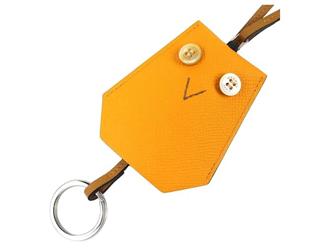 Hermès HERMES Petit H Ybton Clochette Necklace Yellow 