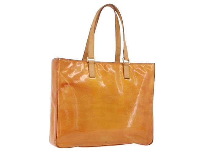 LOUIS VUITTON Borsa Columbus Monogram Vernis Rosa Marshmallow M91032 Auth th6658