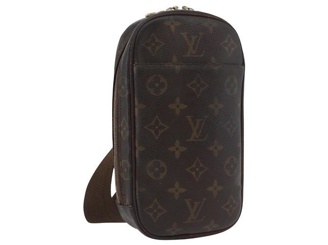 LOUIS VUITTON Pochette Gange Monogram Borsa a Spalla M51870 LV Auth ka3268 Monogramma