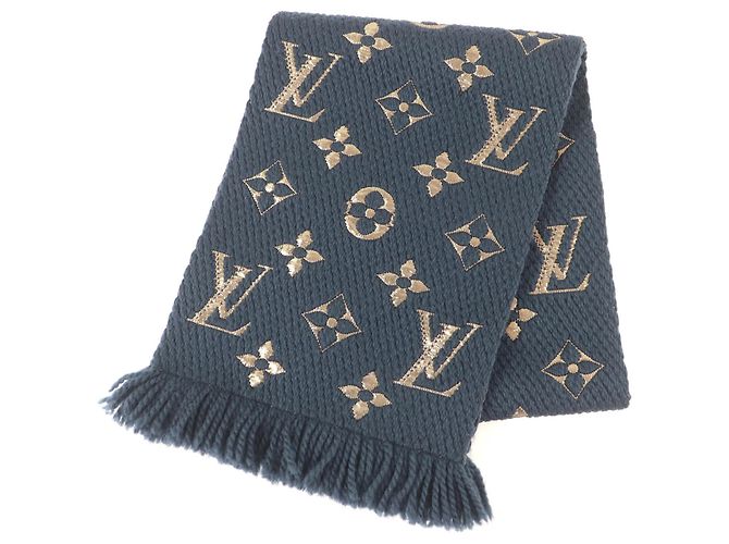 Sciarpa in misto lana e seta Monogram Louis Vuitton
