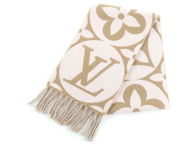 Louis Vuitton Flugmodus Schal Beige