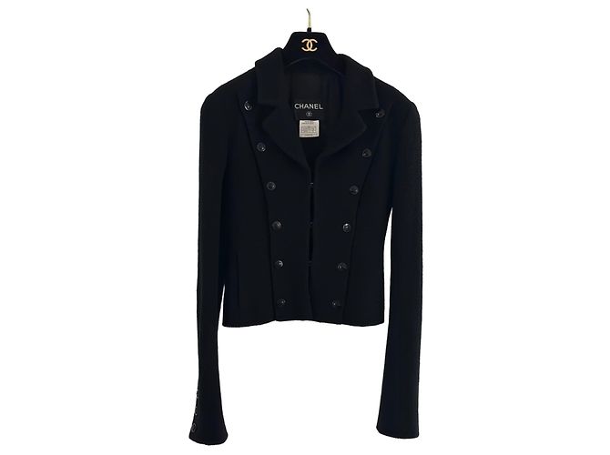 Cambon Giacca nera Chanel Nero 