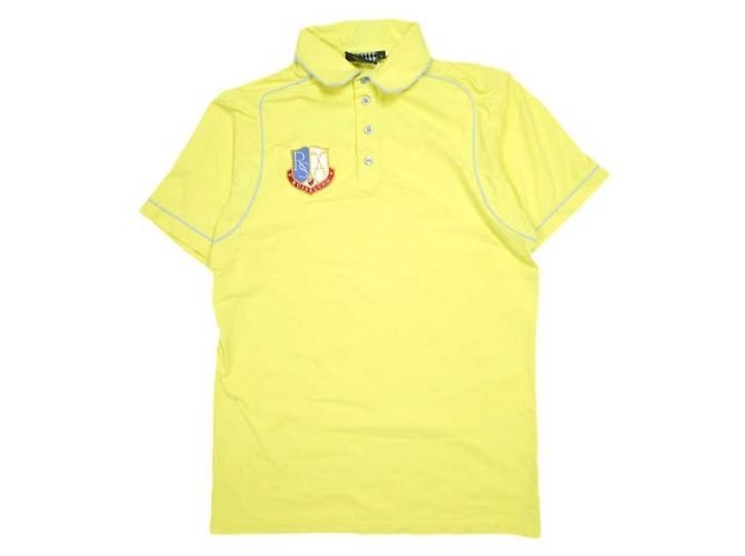 Autre Marque RUSSELUNO Koyanai Mamoru Pro Modell Polyester Golfoberteil Gelb