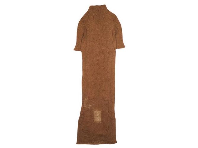 Autre Marque TAN GLITZERKLEID Strickkleid Bronze