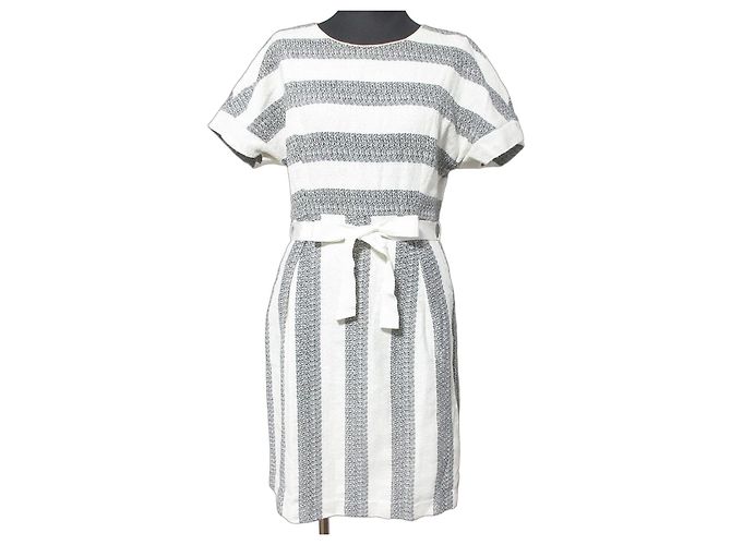 Autre Marque PAOLA FRANI Kleid Weiß Aus weiß